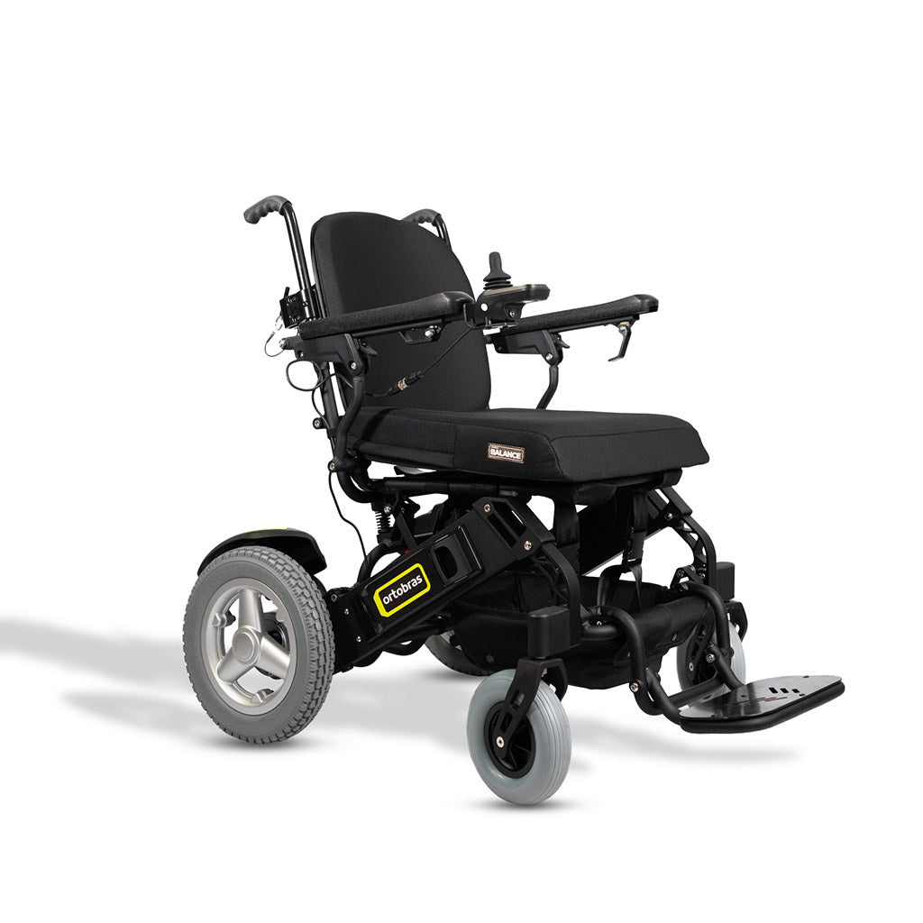 Cadeira de Rodas Motorizada Elétrica E20 Ortobras Dobrável