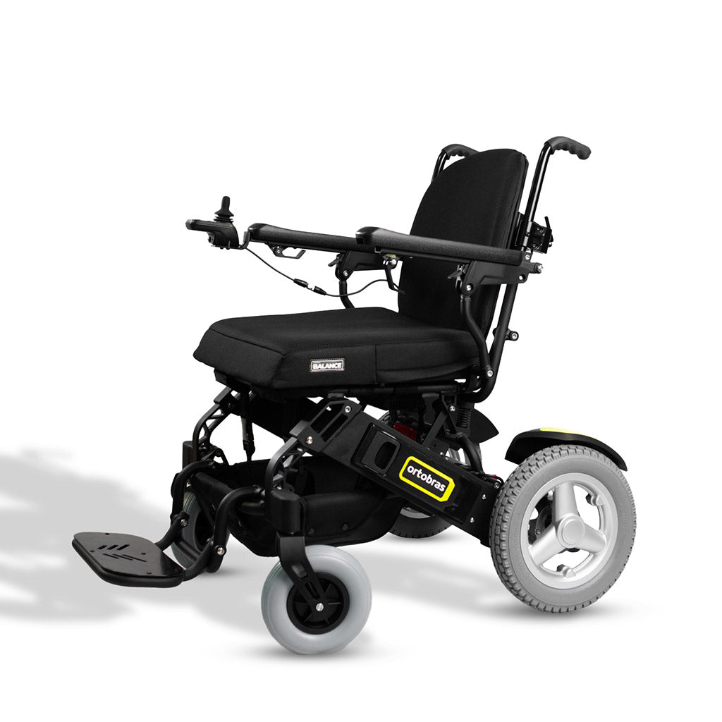 Cadeira de Rodas Motorizada Elétrica E20 Ortobras Dobrável