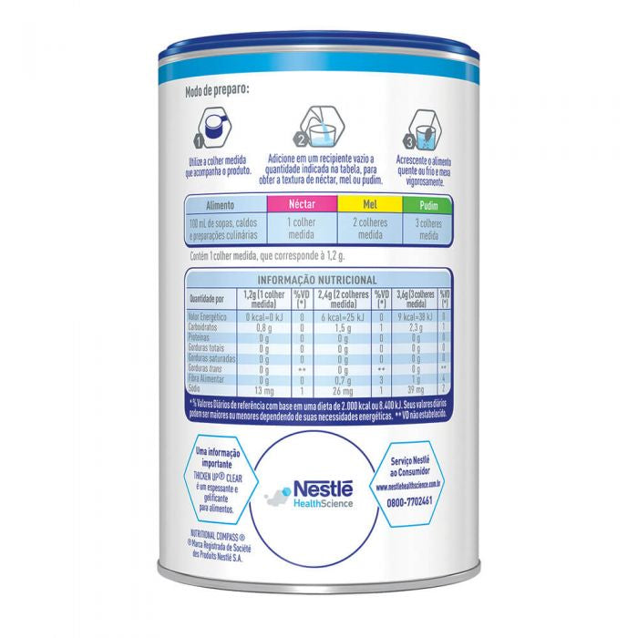 Thicken UP Resource Clear Espessante 125g Nestle + E-book