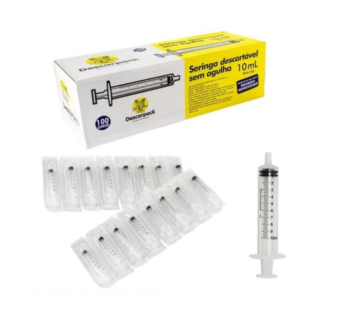 Seringa Desc S/Ag SLIP Descarpack - Unidade