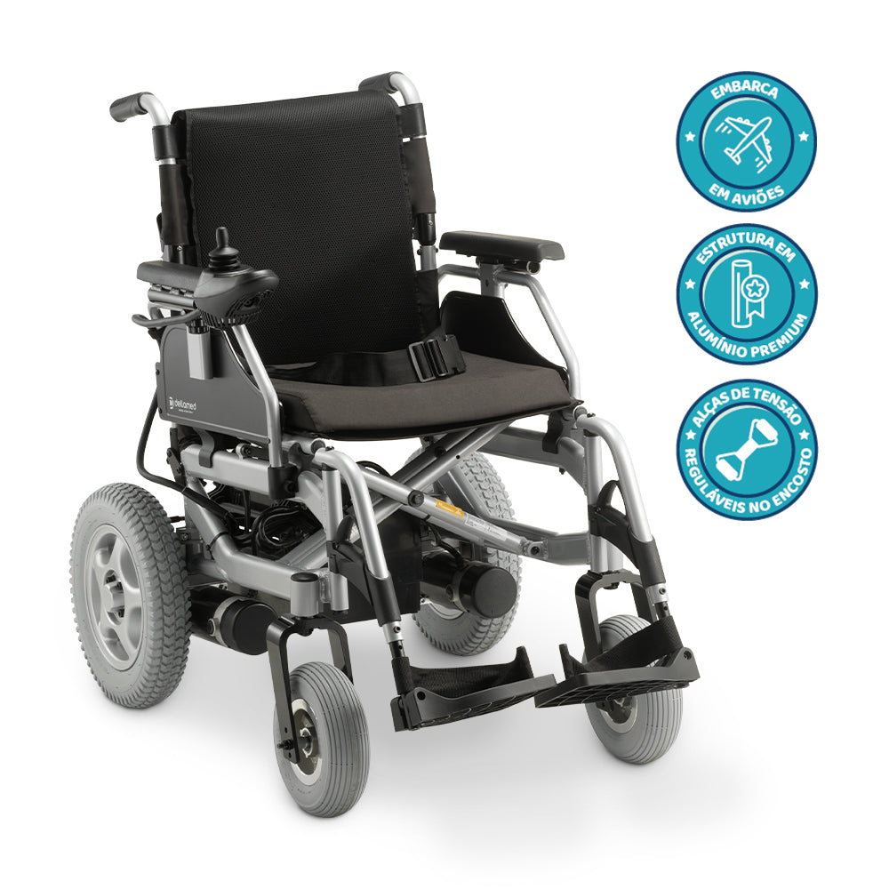 Cadeira Motorizada Dobrável D1000 Dellamed