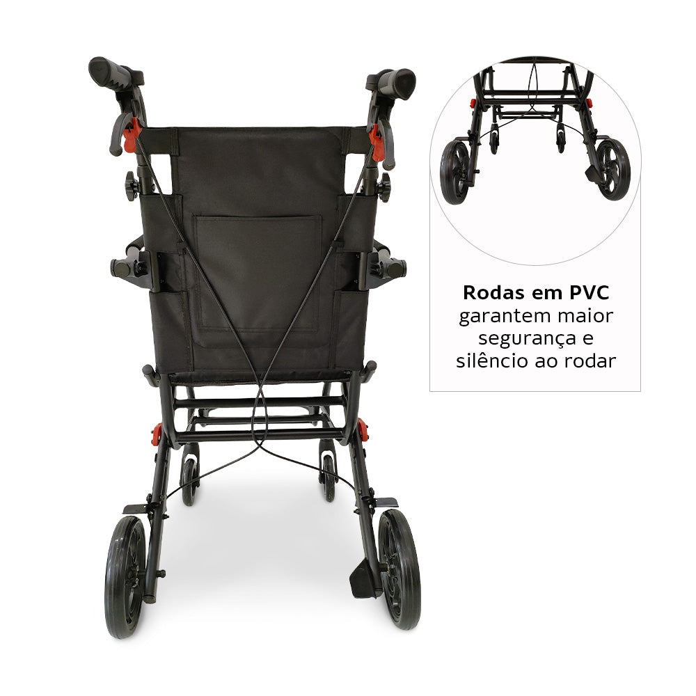 Cadeira de Transporte D90 até 100 Kg - Dellamed