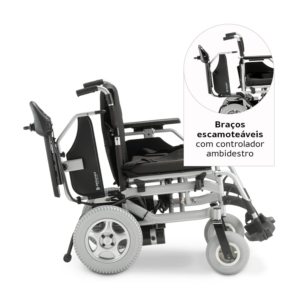 Cadeira Motorizada Dobrável D1000 Dellamed
