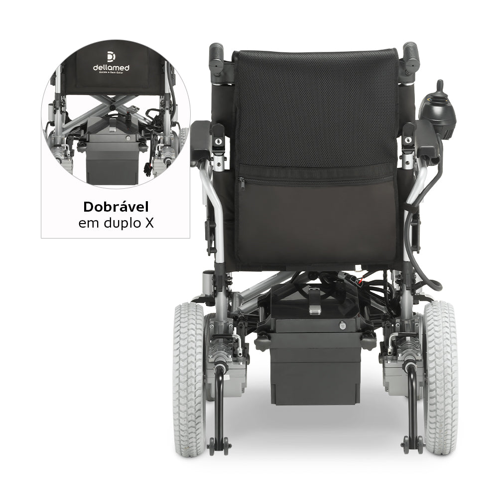 Cadeira Motorizada Dobrável D1000 Dellamed