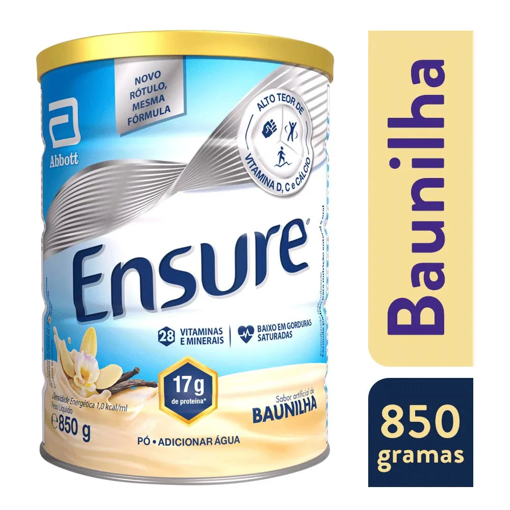 Ensure em Lata 850g Abbott