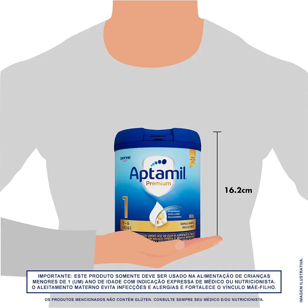 Aptamil Premium 1 Lata 800g Danone & E-book