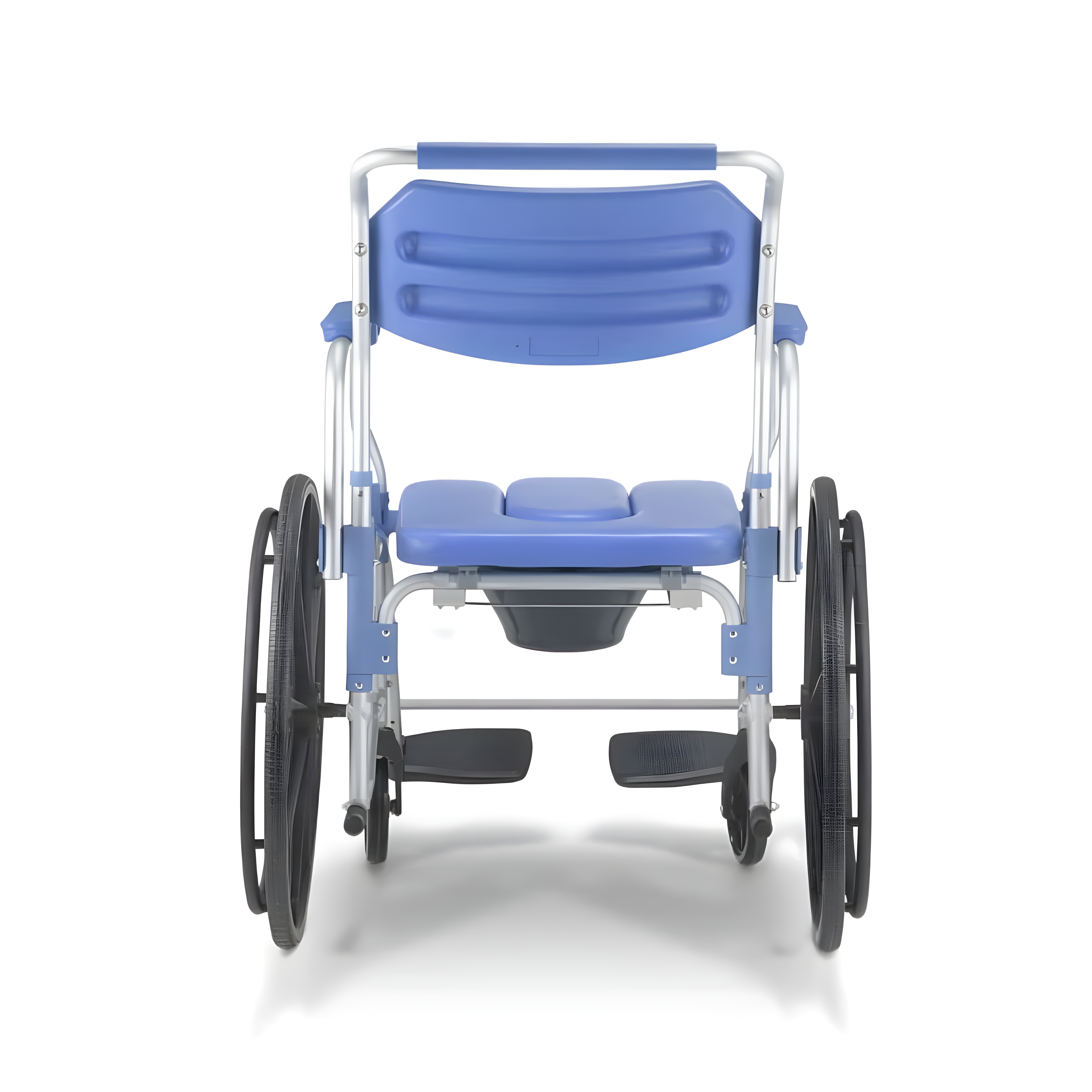 Cadeira de Banho D65 Desmontável em Alumínio até 150kg Assento 44cm - Dellamed