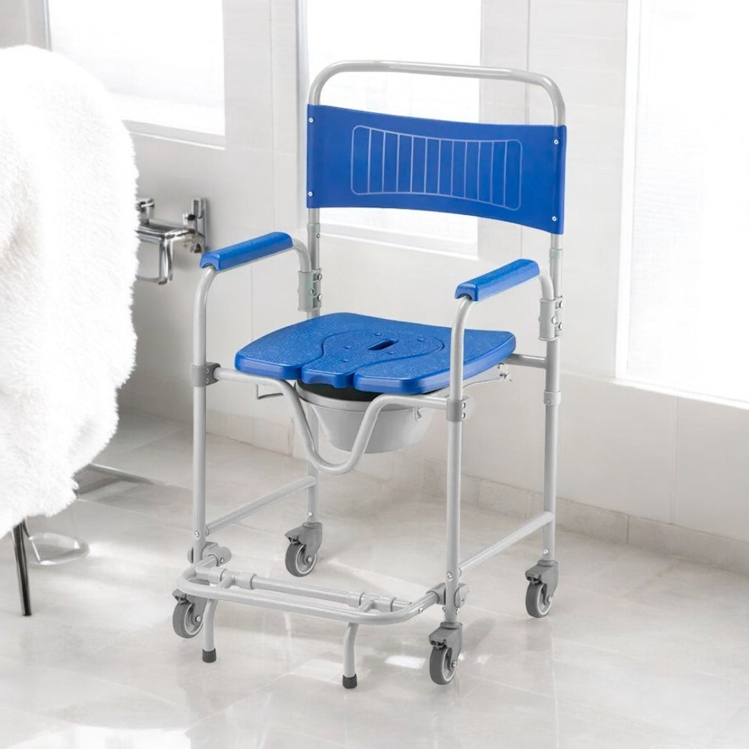 Cadeira de Banho Dobrável e Desmontável até 150 Kg D45 Dellamed