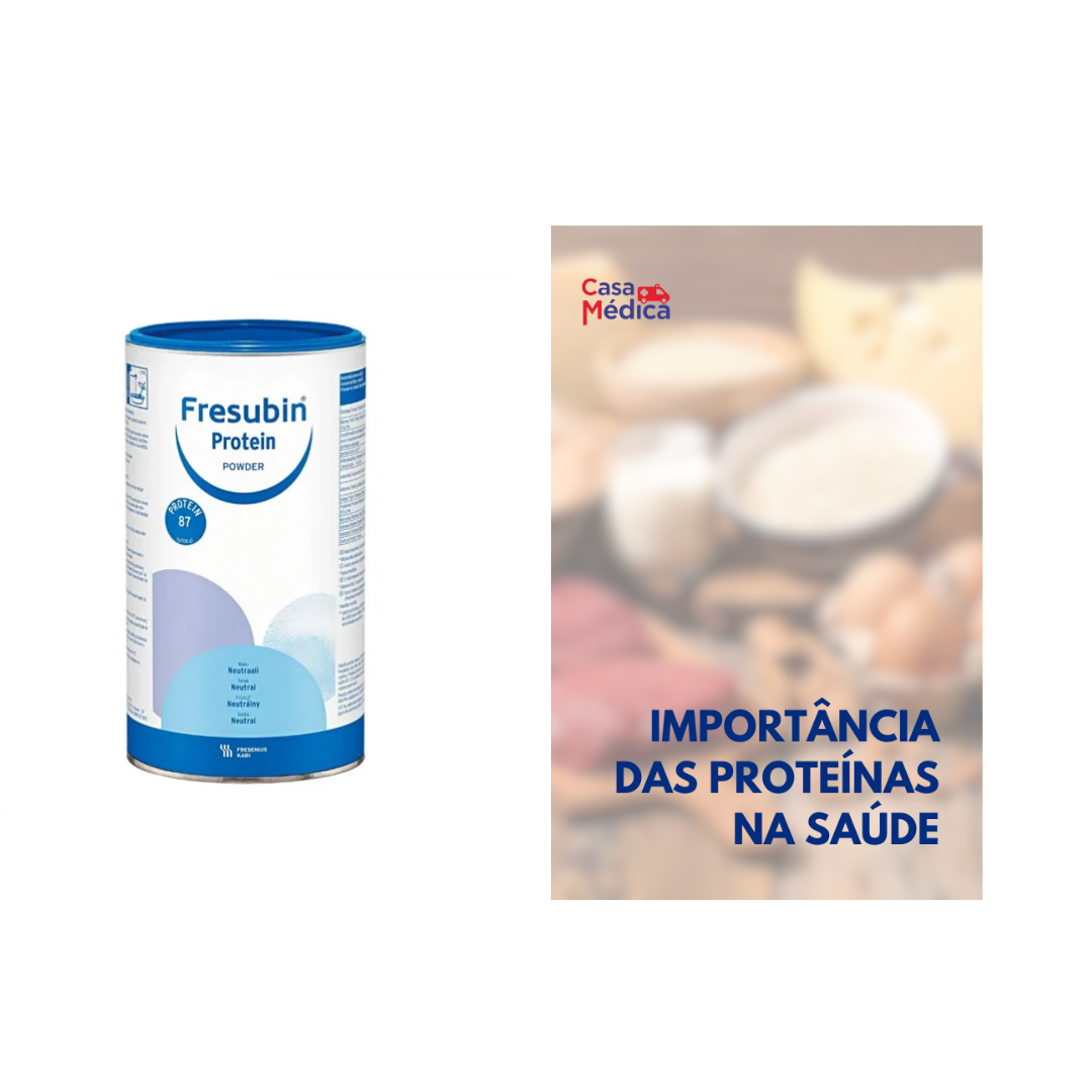 Fresubin Protein Powder 300g - Fresenius + E-book Importância das Proteínas na Saúde (Fresubin)