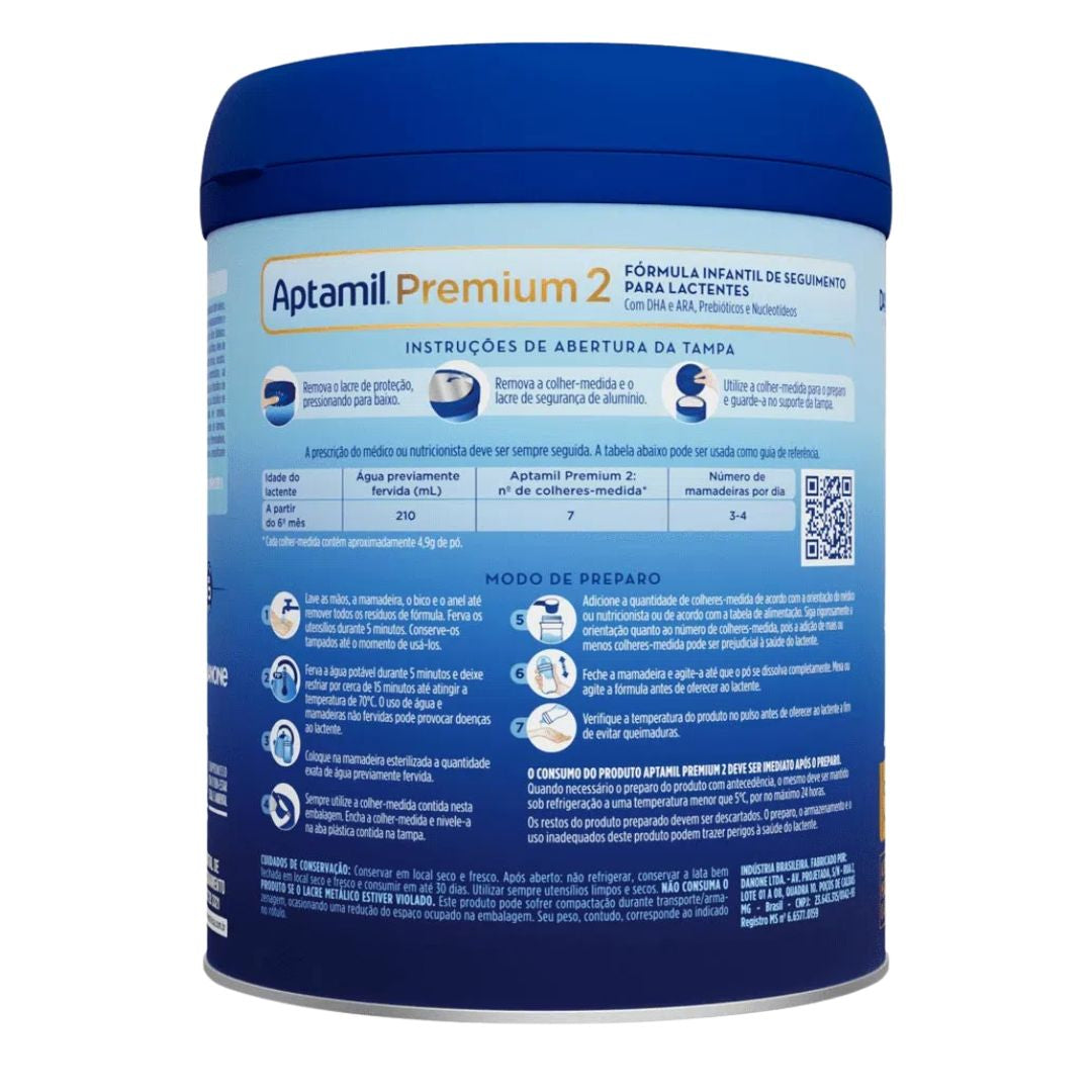 Aptamil Premium 2 800g Danone & E-book