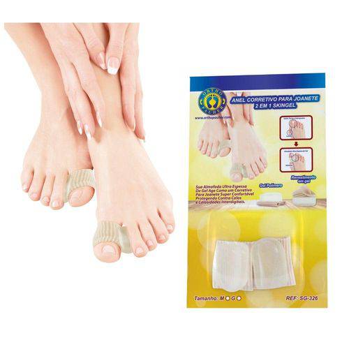 Anel Corretivo P/ Joanete 2 em 1 Skingel Ortho Pauher