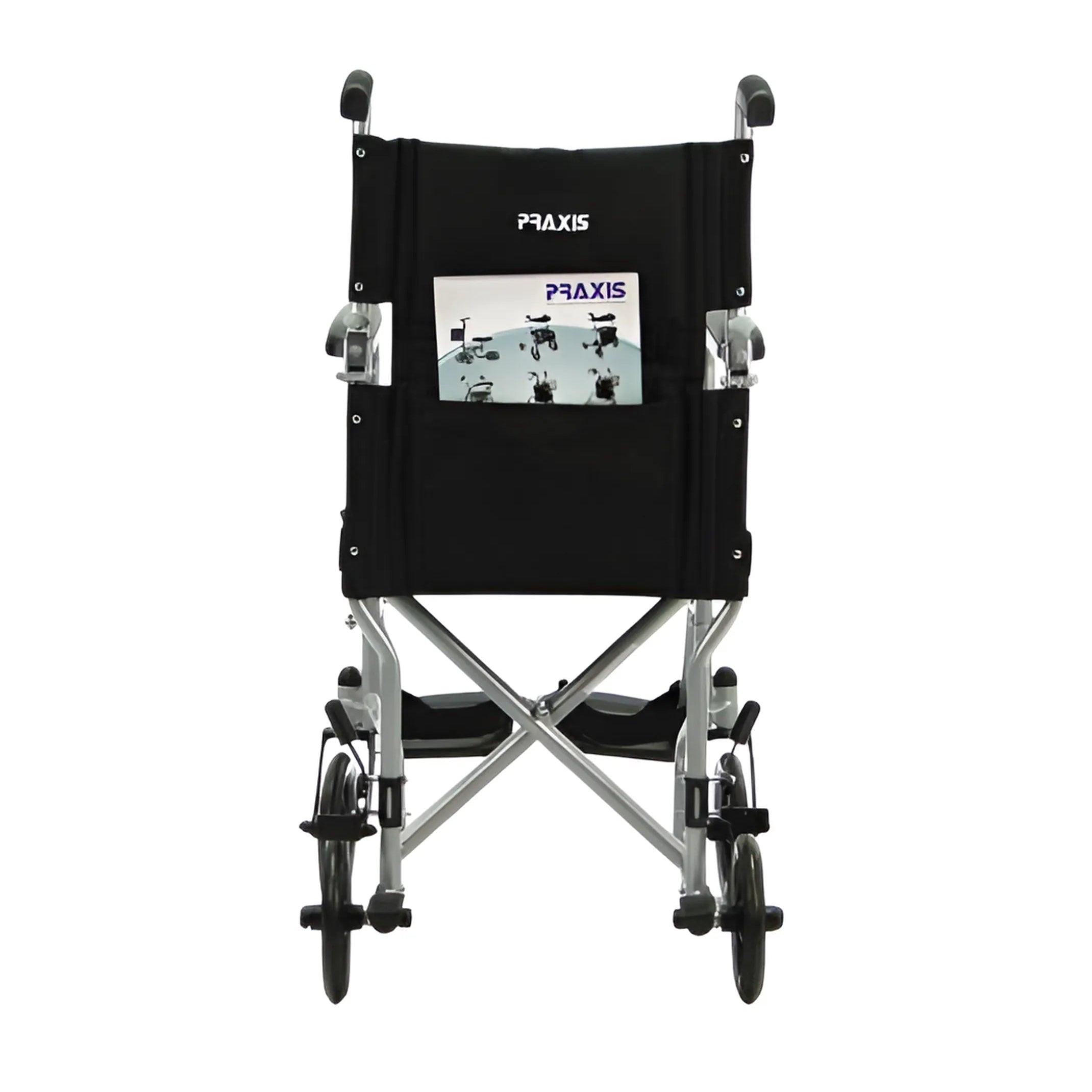 Cadeira de Rodas Dobrável Compacta até 115kg Série Europa Veneza 48cm - Praxis