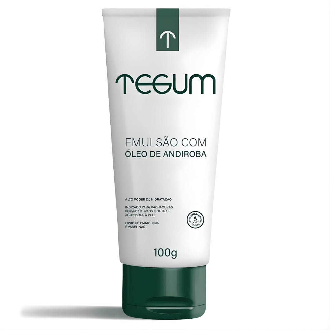 Creme Hidratante Tegum com Óleo de Andiroba + E-book