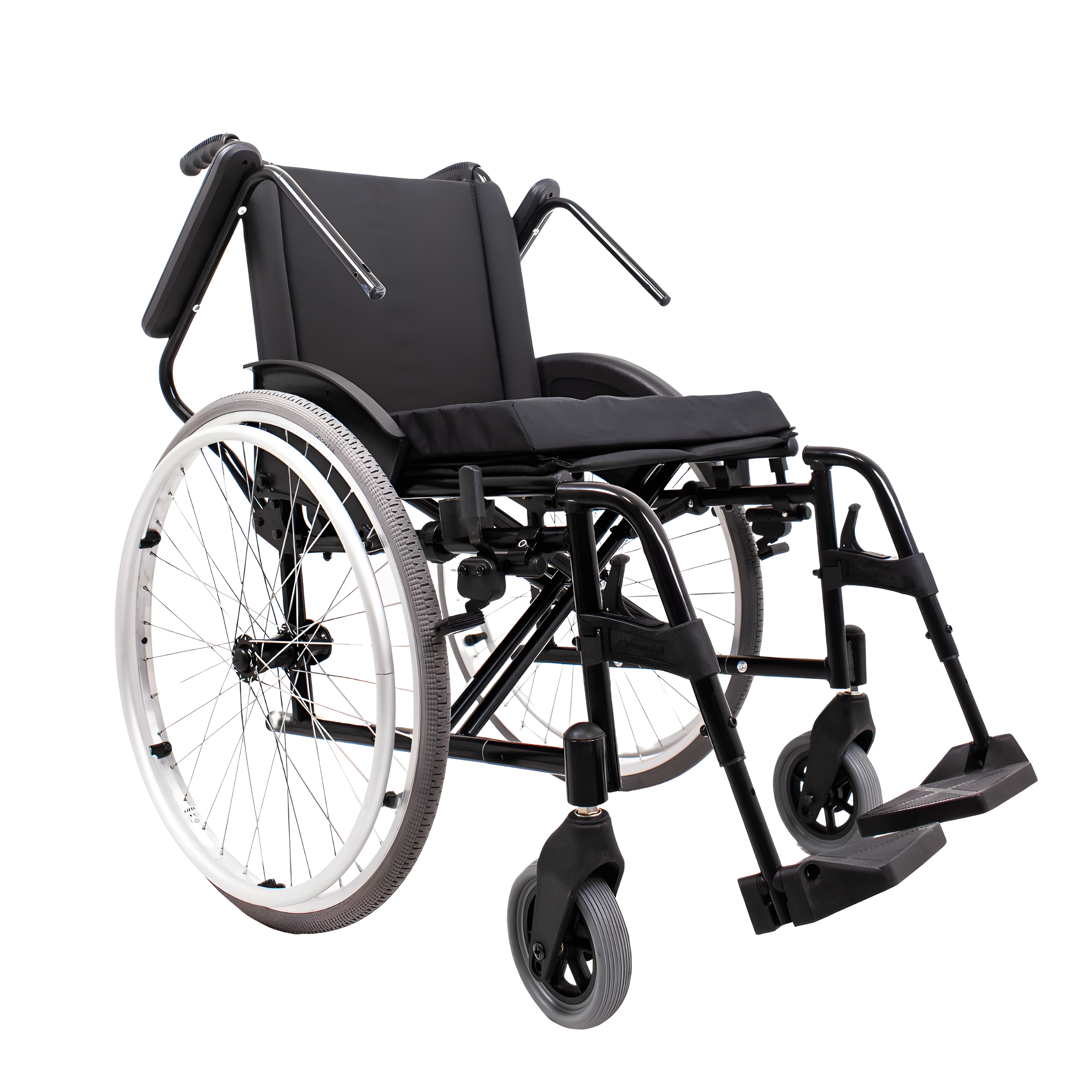 Cadeira de Rodas Alumínio MA3 SLIM Dobrável em X - Ortomobil
