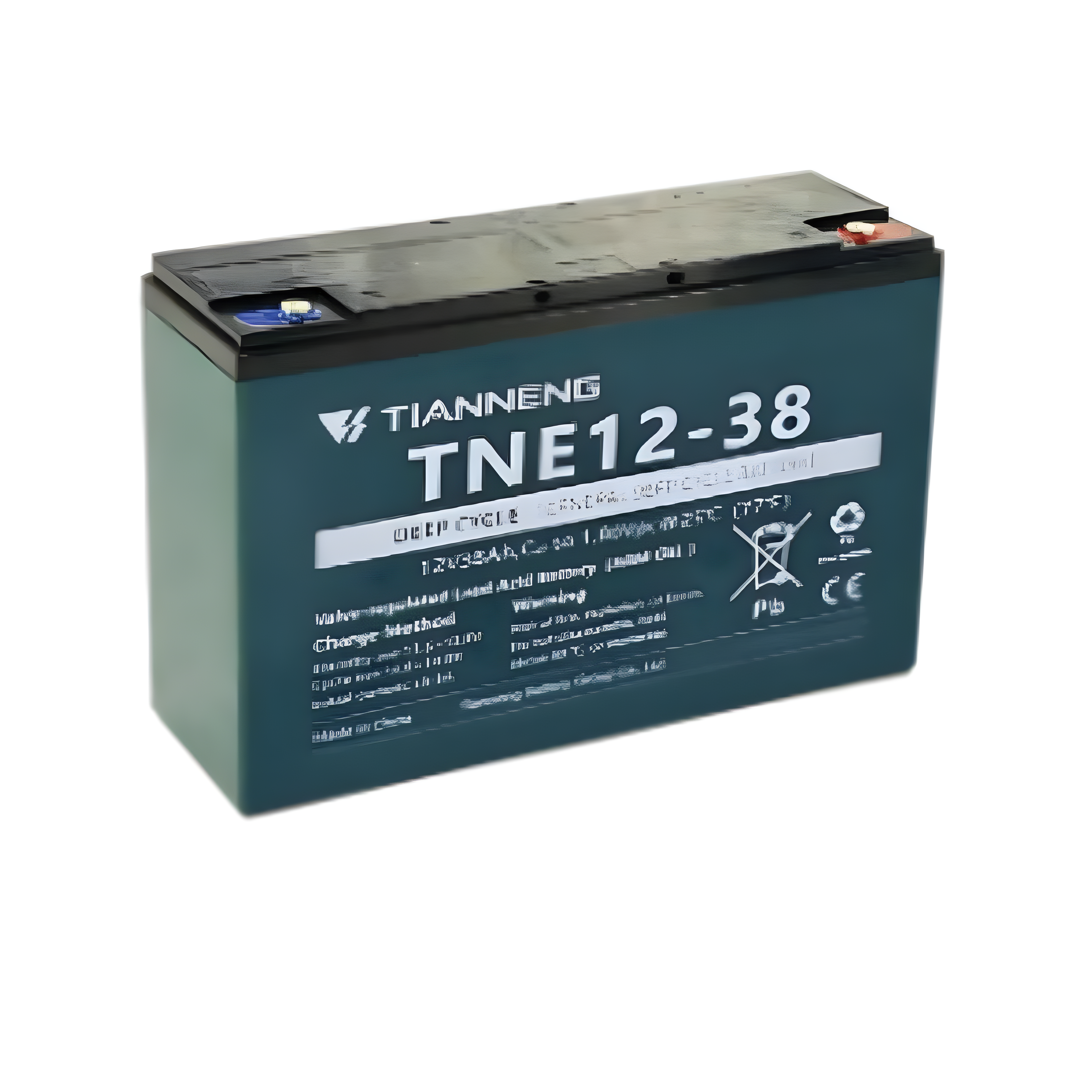 Bateria Cadeira de Rodas Motorizada Dellamed D900/D1000 24v 34ah - Unidade
