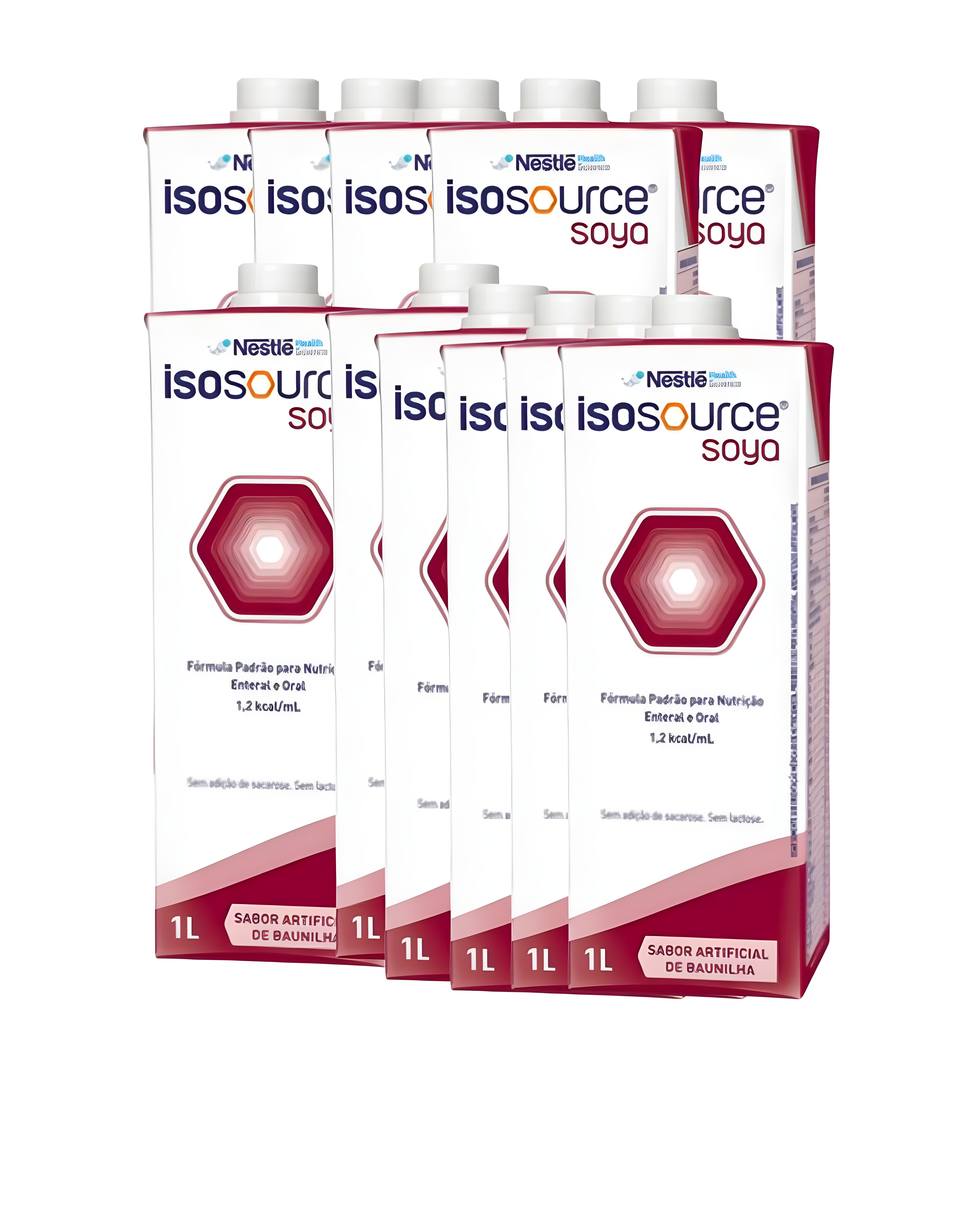 Isosource Soya 1.2kcal 1000ml Nestle 24Und + E-book