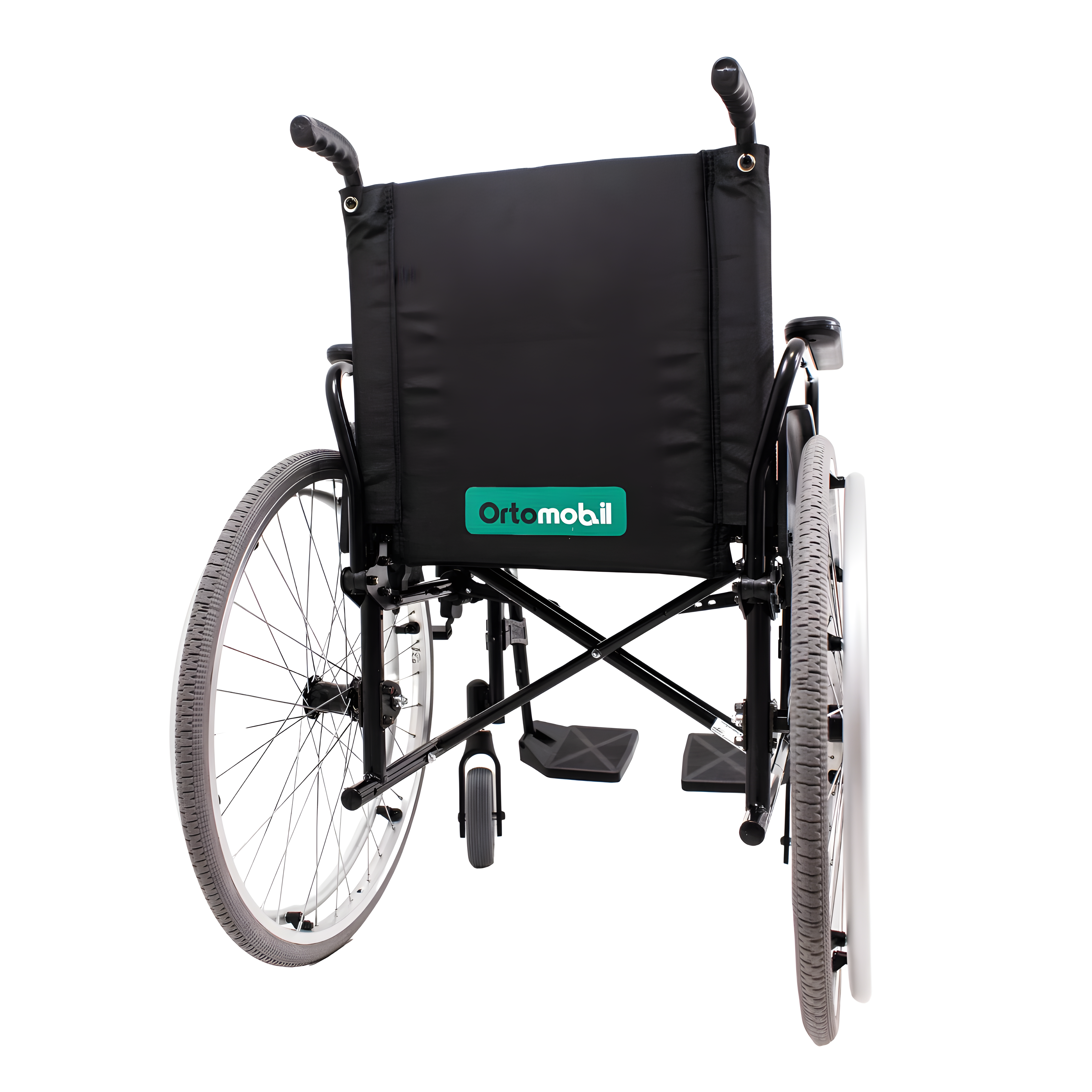 Cadeira de Rodas Alumínio MA3 SLIM Dobrável em X - Ortomobil