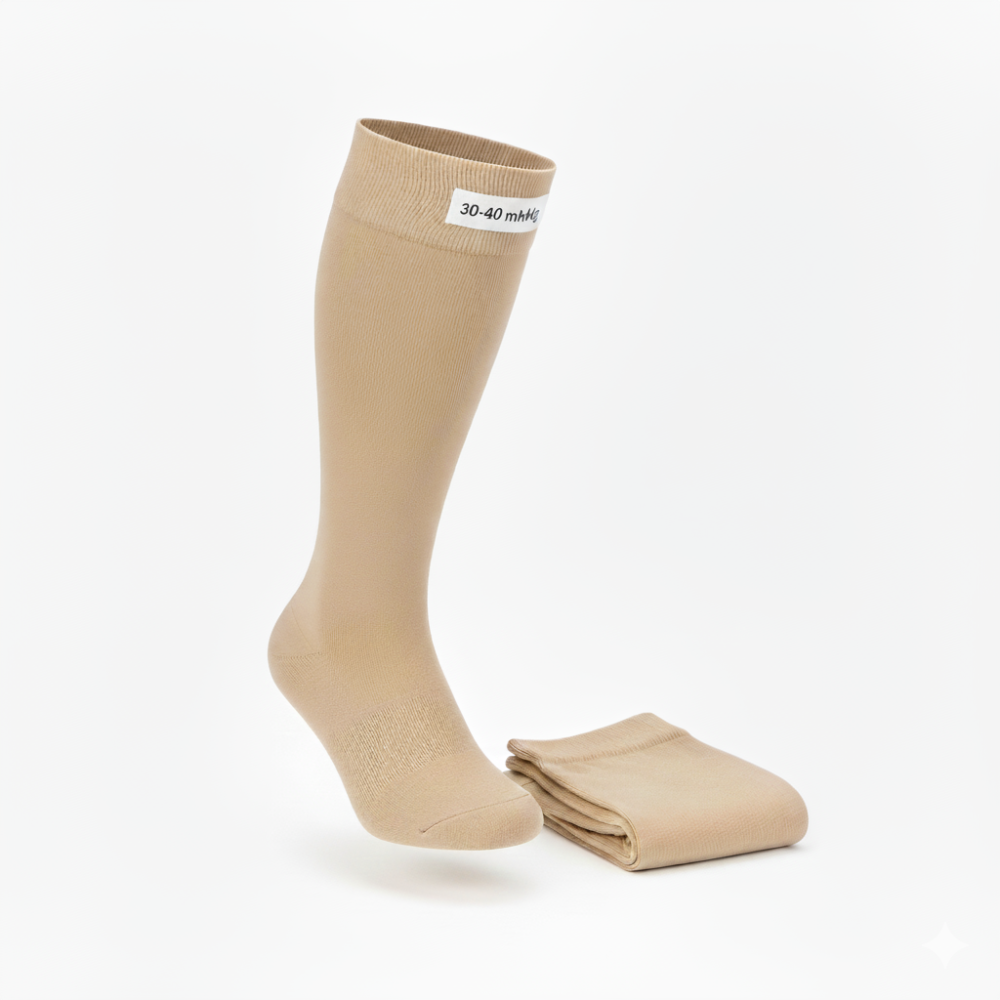 Meia de Compressão 30-40 mmHg