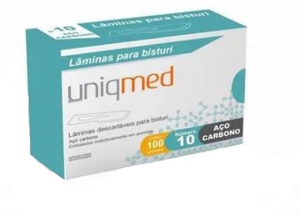 Lâmina Bisturi Uniqmed Unidade
