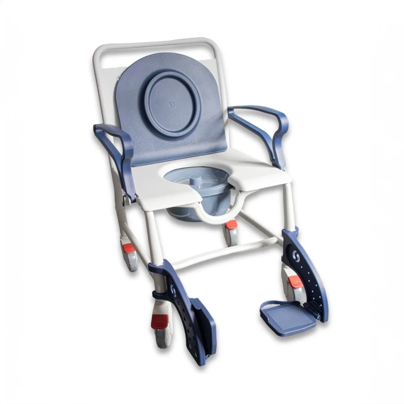 Cadeira de Banho Premium com Rodas - Longevitech