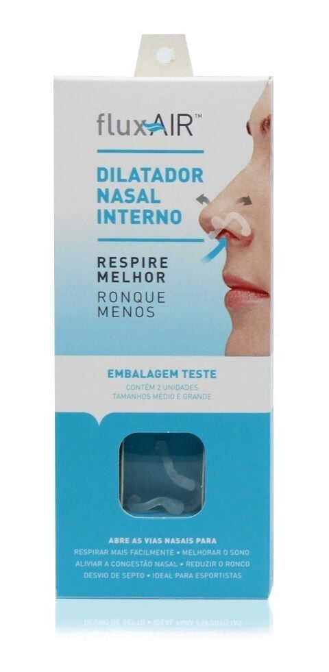 Dilatador Nasal Interno Teste 2 Und M/G FluxAir