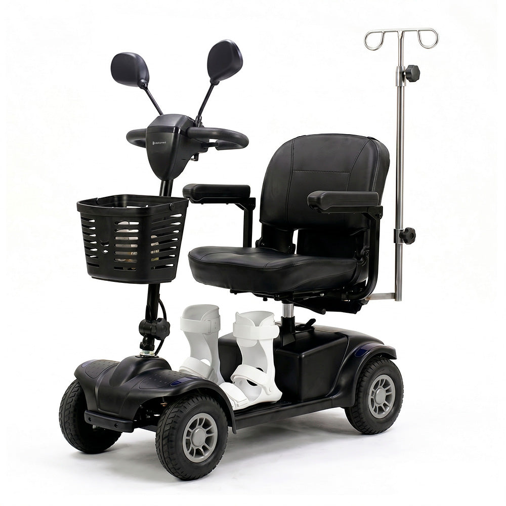 Scooter Elétrica LB Light - Dellamed - com Calha AFO e Suporte para Soro