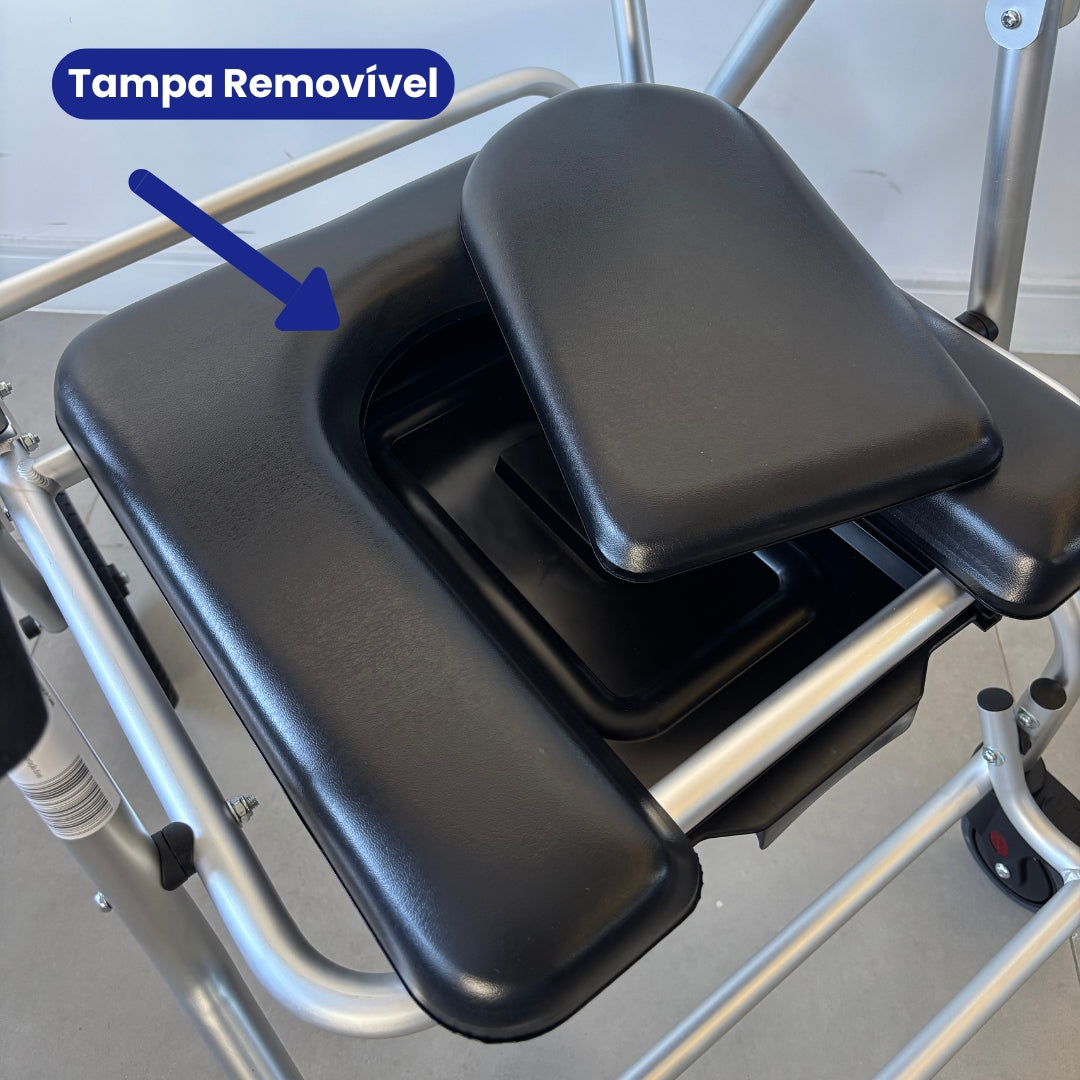 Cadeira de Banho Alumínio Chicago - Supermedy