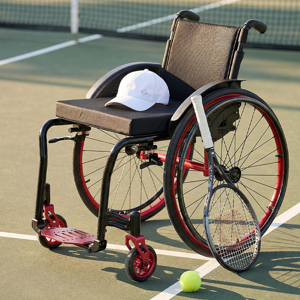 Cadeira de Rodas Monobloco em Alumínio Maxmoving 38cm - Dellamed