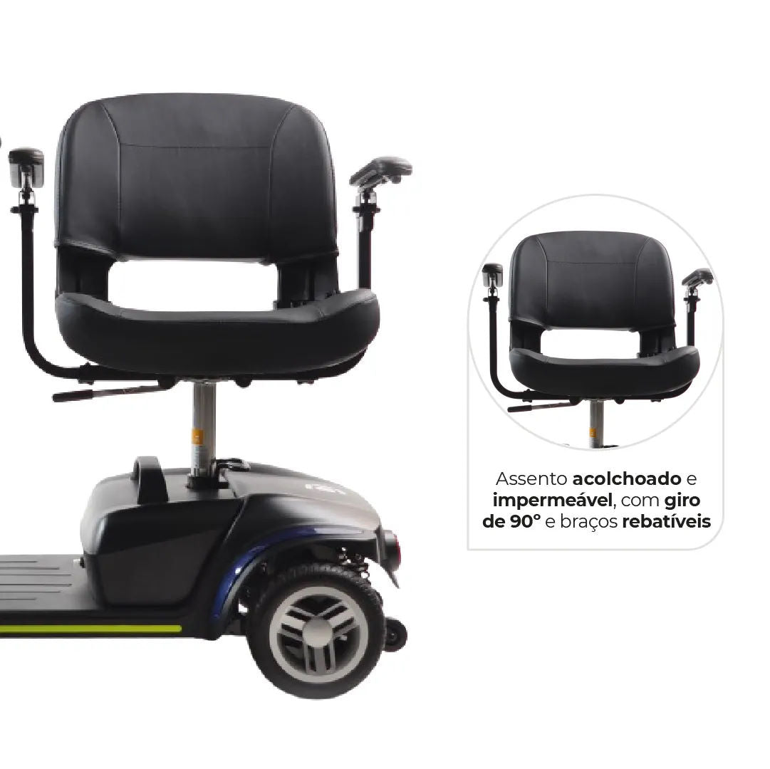 Cadeira de Rodas Motorizada Scooter Elétrica LB Light Dellamed
