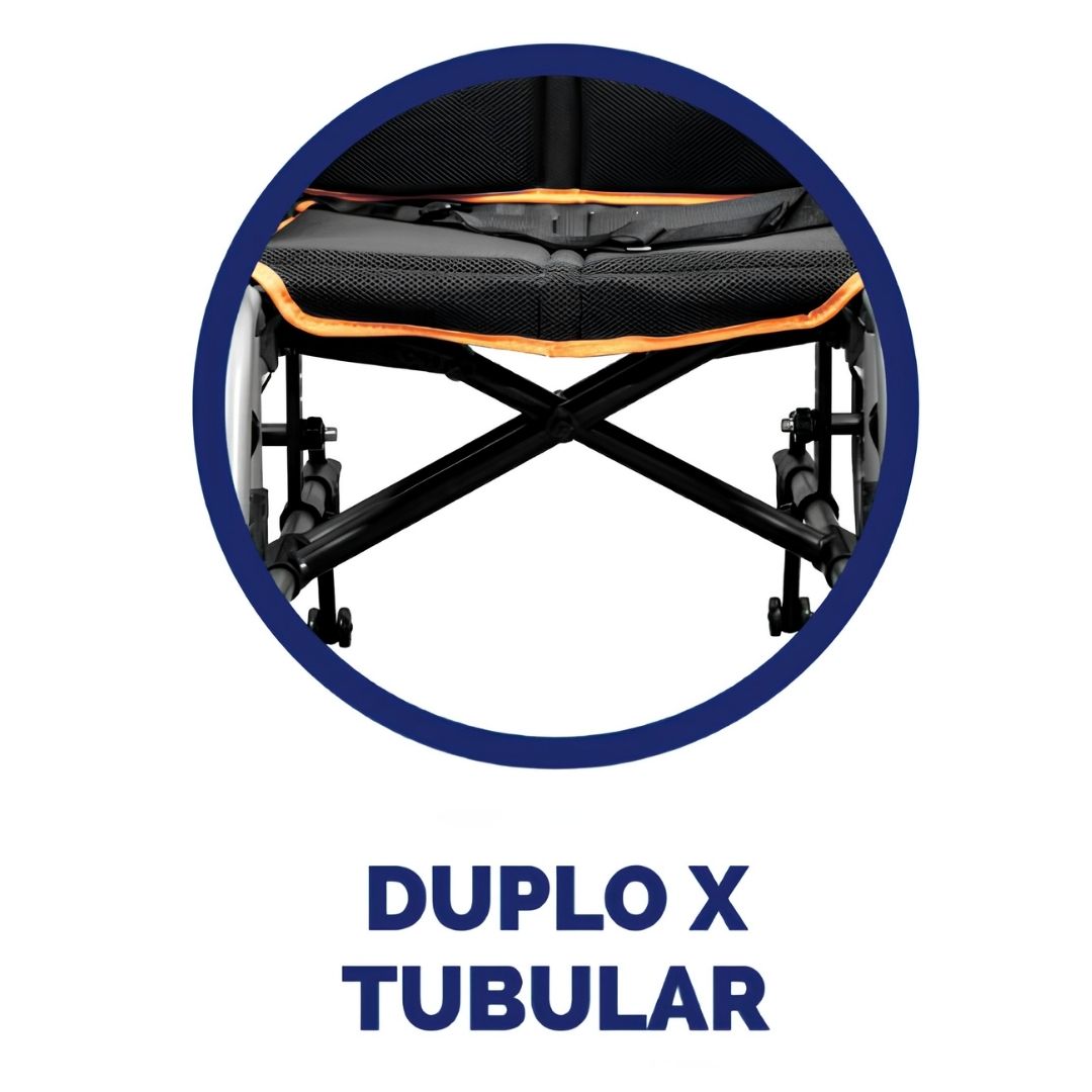 Cadeira de Rodas Aluminio Premium Max 150Kg - Hidrolight