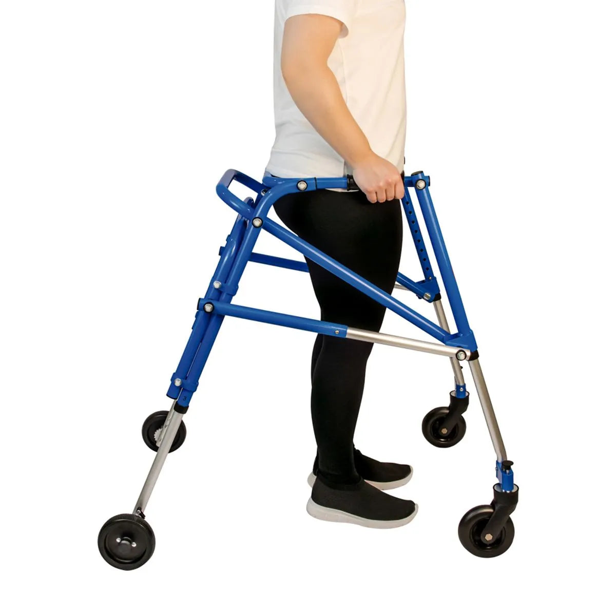 Andador Posterior de Alumínio com 4 Rodas M Mercur