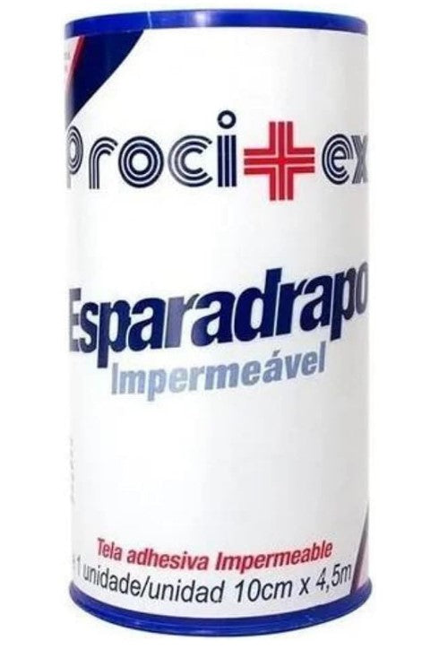 Esparadrapo Cirúrgico Impermeável 10cm X 4,5m Procitex - unidade