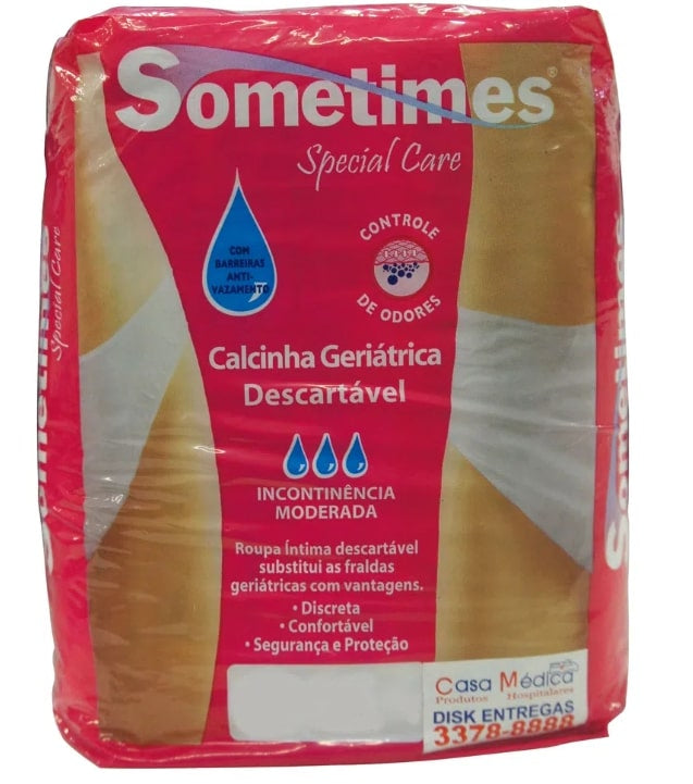 Calcinha Geriátrica Sometimes
