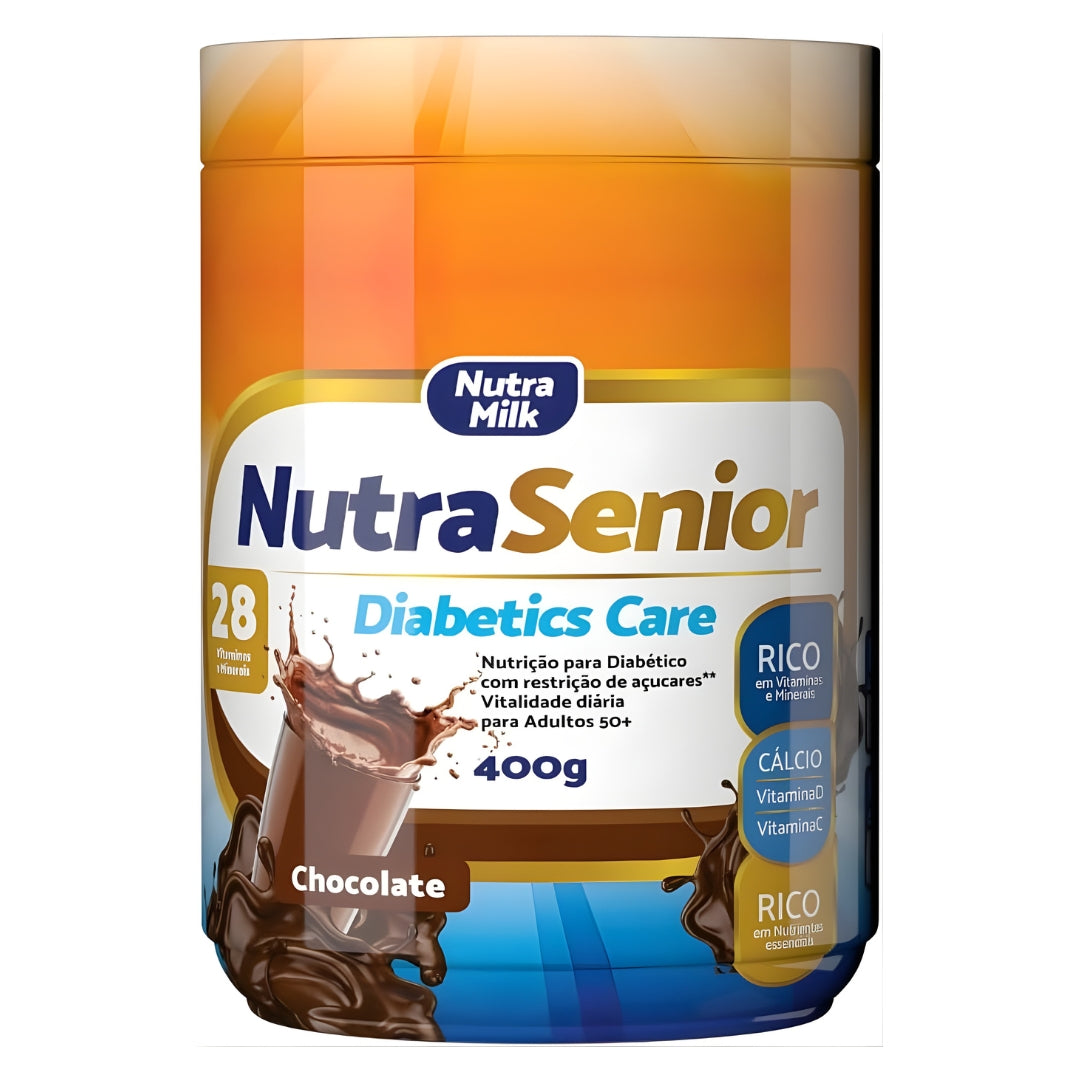 Nutra Senior Adulto 50+ Diabetics Care Zero Açucar 800g  + E-book