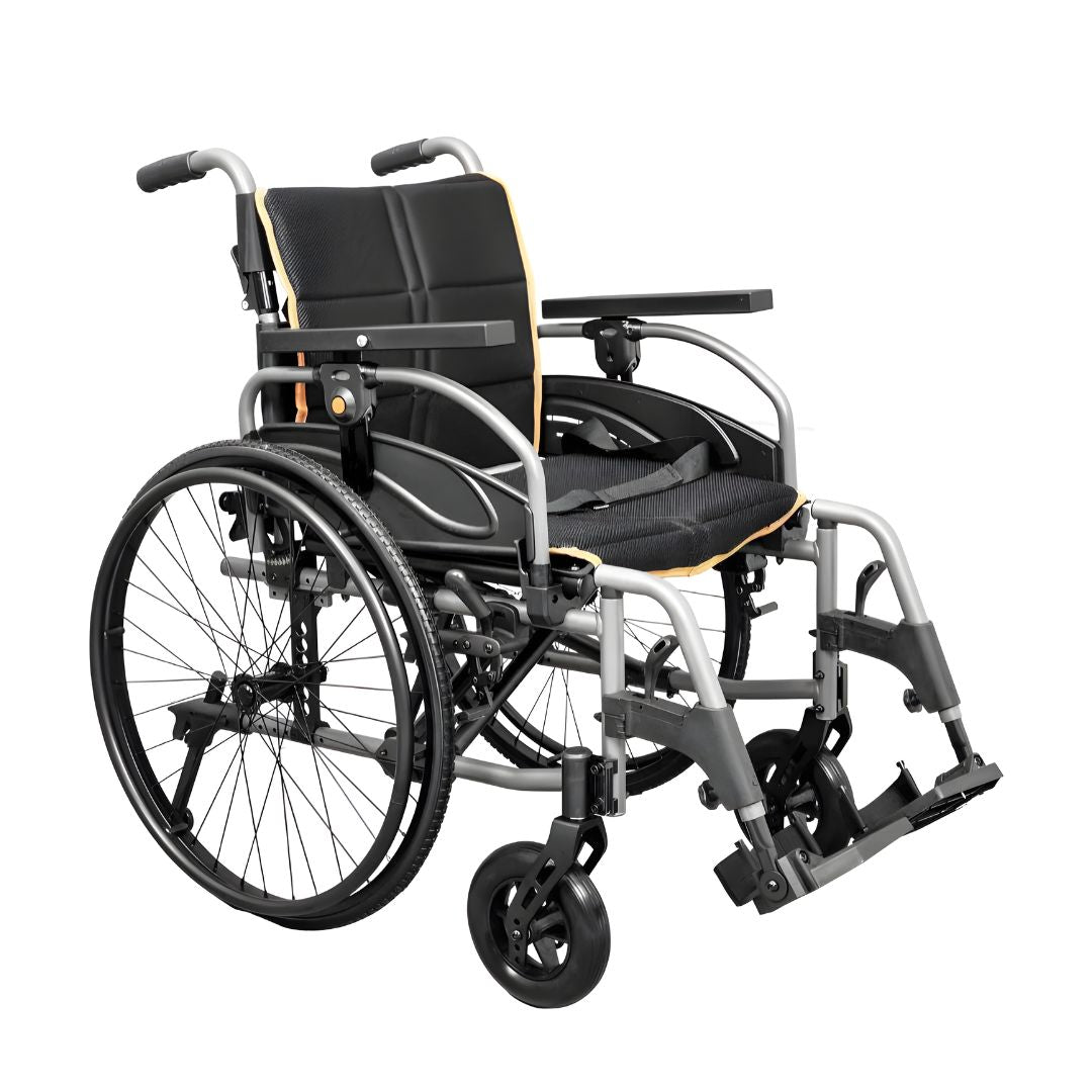 Cadeira de Rodas Aluminio Premium Max 150Kg - Hidrolight