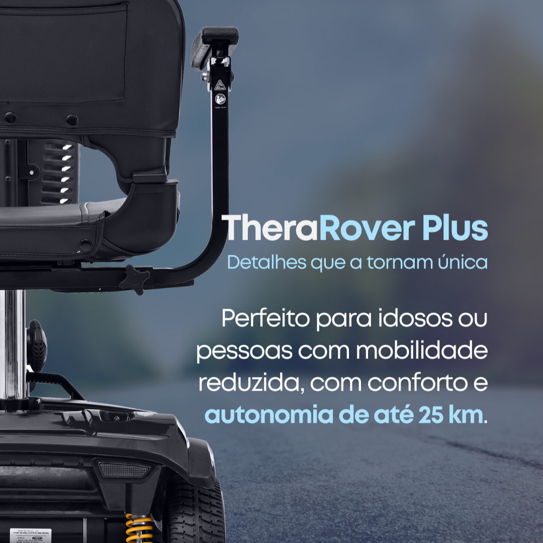 Scooter Motorizada TheraRover Plus até 136kg - Theramart