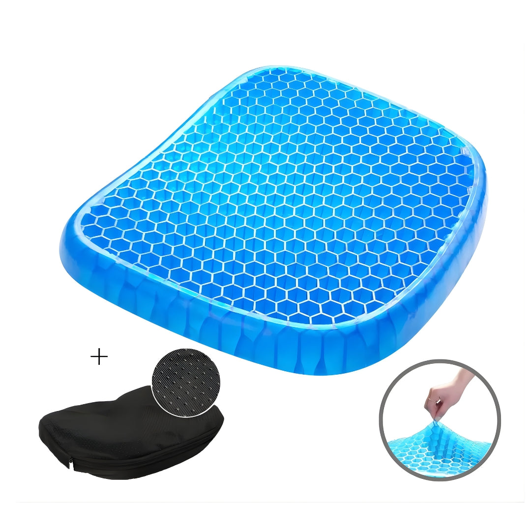 Assento de Gel Ortopédico Egg - Supermedy