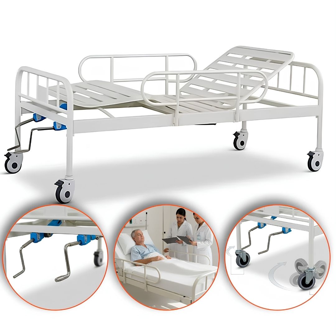 Cama Hospitalar 2 Movimentos até 150kg 2M Supermedy