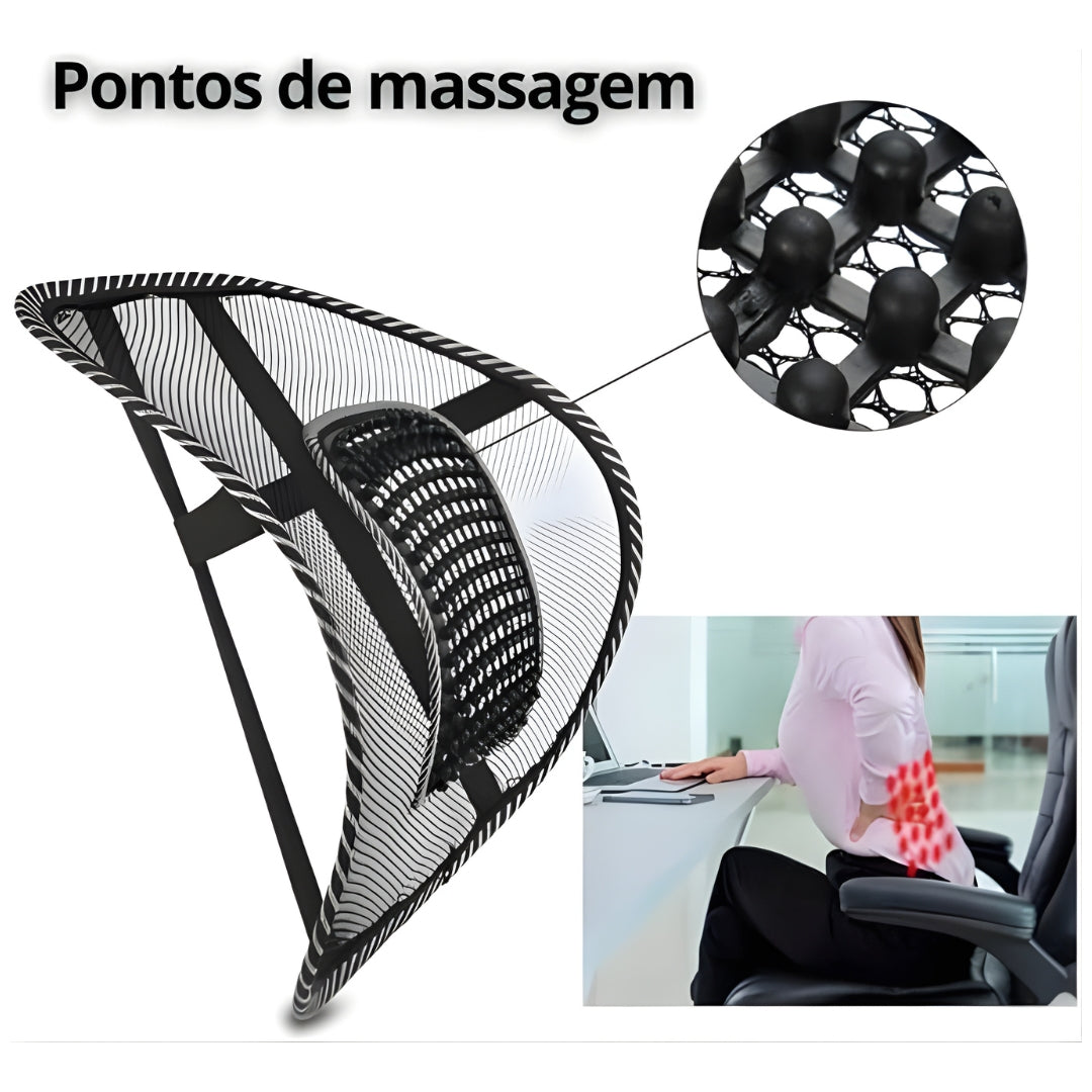 Encosto Lombar Sente Bem - Supermedy