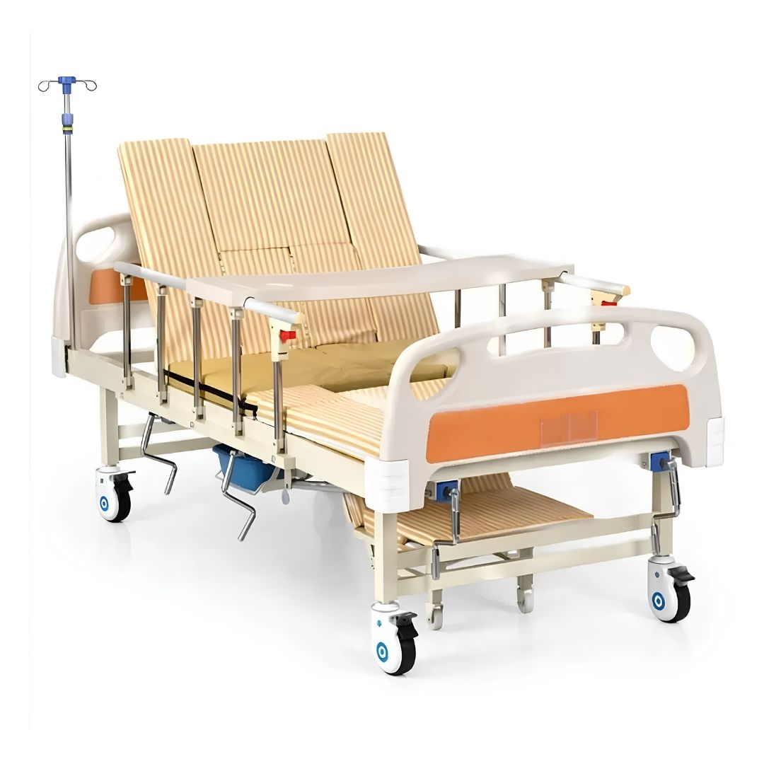 Cama Hospitalar 4 Manivelas Senior Care Confortmax Até 250Kg - Supermedy