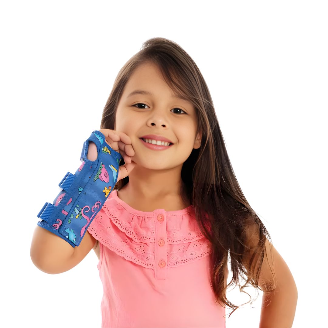 Tala Para Punho Com Dedos Livres Infantil Bilateral - Chantal