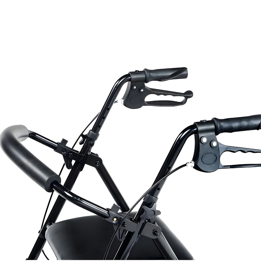 Andador Dobrável com 4 Rodas e Assento MED520 – Supermedy