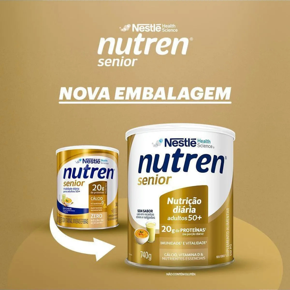 Nutren Senior 740g Nestle