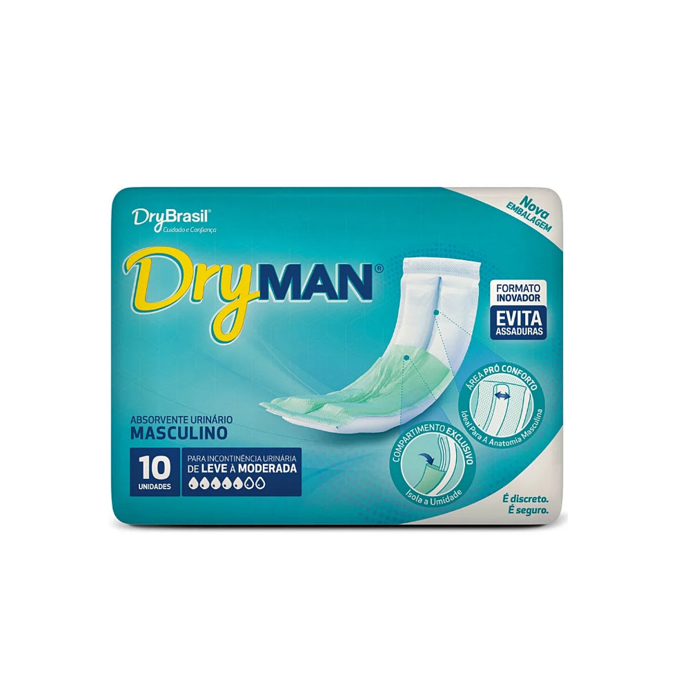 Absorvente Masculino Dryman