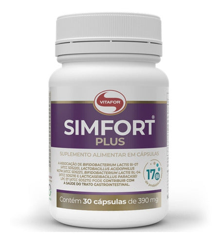 Probiótico Simfort Plus 30caps 390mg Vitafor