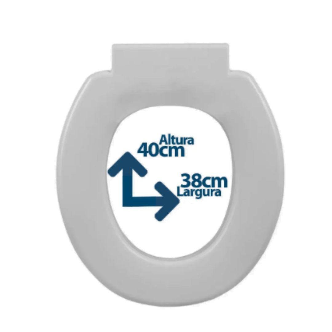 Assento Branco Compatível Com Item D30 e D40 Dellamed