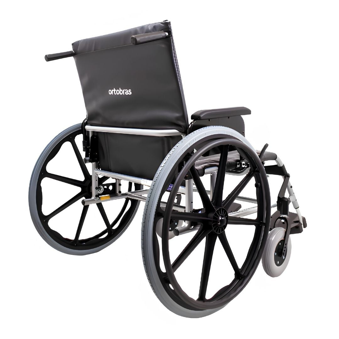 Cadeira de Rodas Gazela Ultra Lite Obeso até 200kg Ortobras