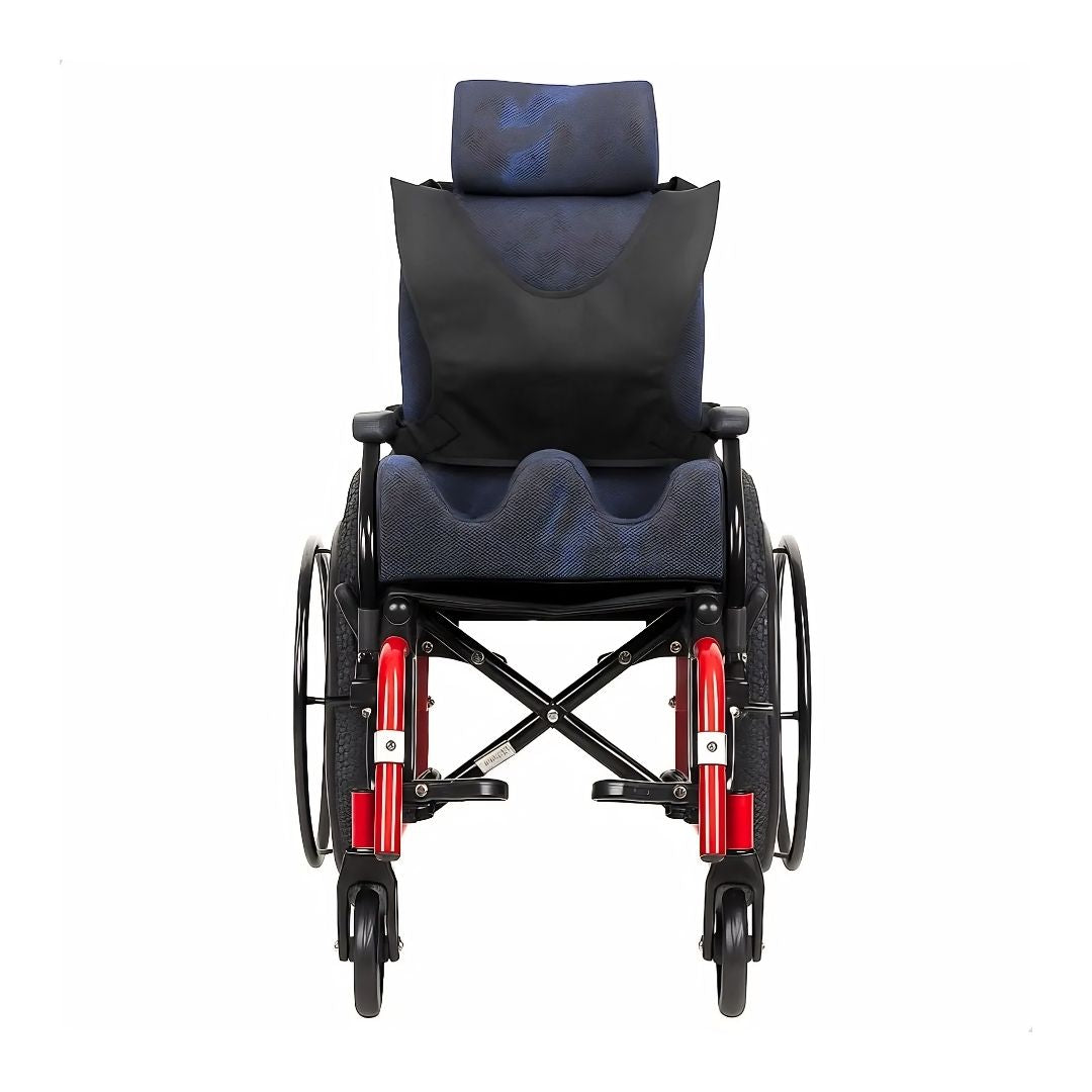 Cadeira de Rodas Ventura Vermelha 35cm (60kg) - CDS