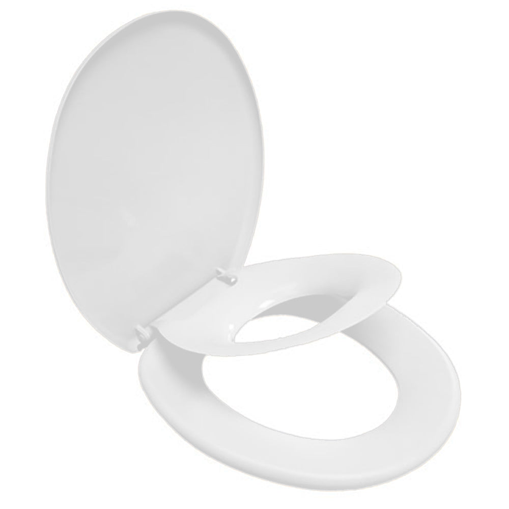 Assento Sanitário Oval para Adulto com Arco Infantil Astra