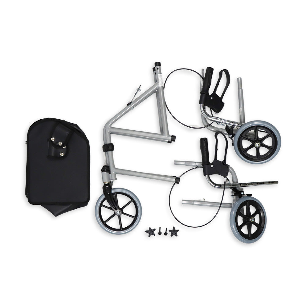 Andador Dobrável 3 Rodas D11 até 100kg Dellamed